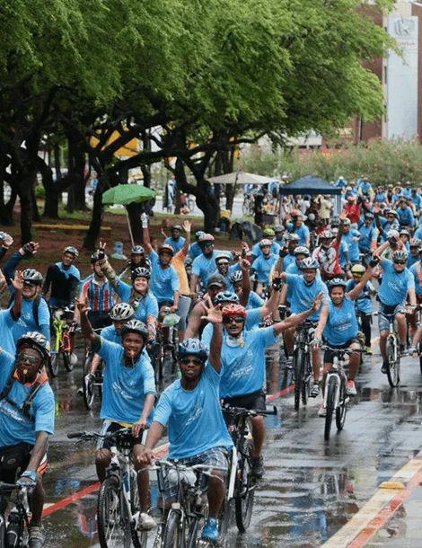 "Pedal da Cidade" leva ciclistas ao Parque dos Ventos neste domingo