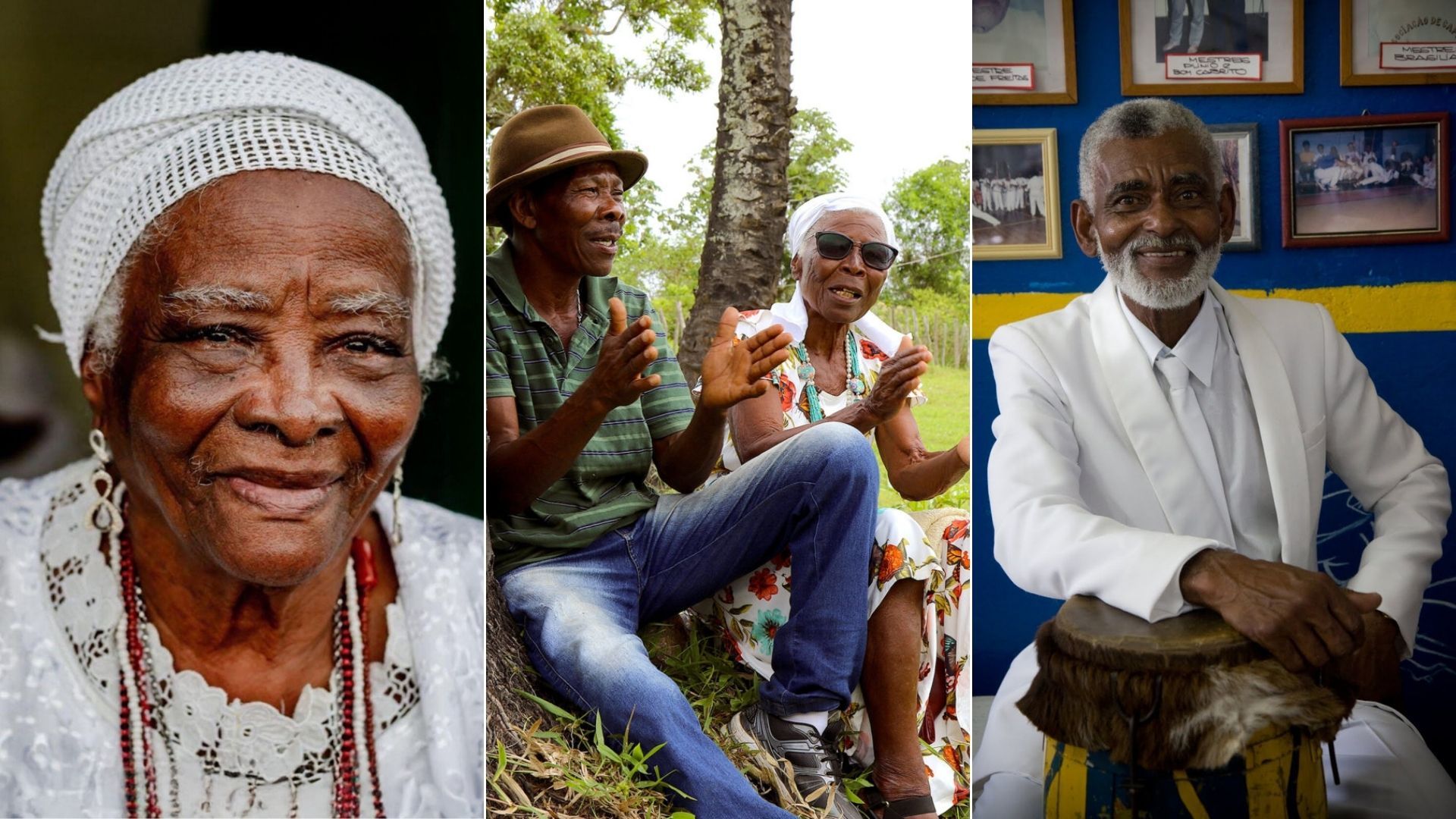 Mestra Lindaura da Boa Morte, Mestre Ecinho e Mestra Dona Maninha e Mestre Bigo est&atilde;o entre os homenageados na Rede Capoeira 2026 | Divulga&ccedil;&atilde;o