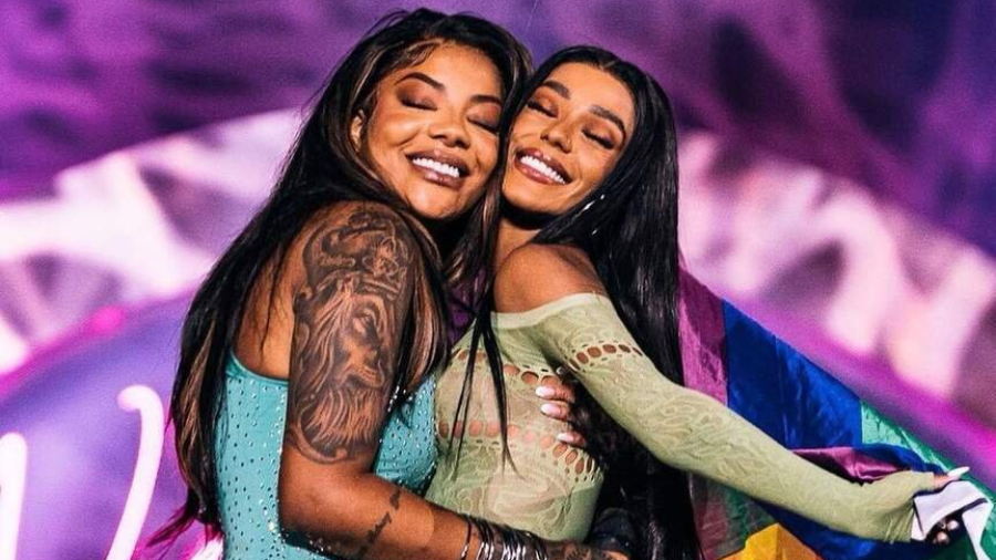 Casal mais sexy: Ludmilla e Bruna entram no top 5 dos casais lésbicos.Foto: redes sociais