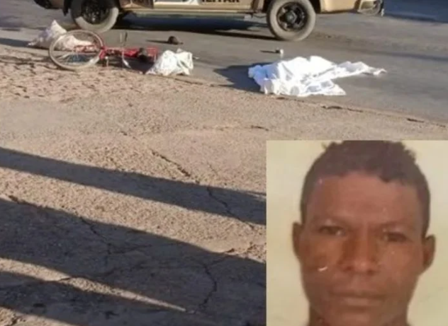 Um ciclista de 39 anos morreu ap&oacute;s ser atingido por carreta na BA-420, em&nbsp;um trecho urbano do munic&iacute;pio de Bom Jesus da Lapa, no oeste baiano, na tarde deste domingo (21). | Reprodu&ccedil;&atilde;o: Redes Sociais