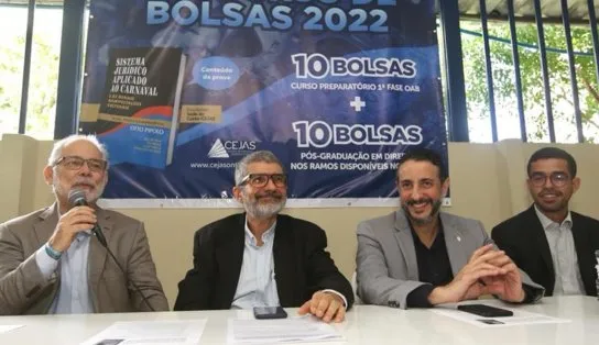 Concurso oferece bolsas de estudos integrais a estudantes de Direito e advogados em Salvador