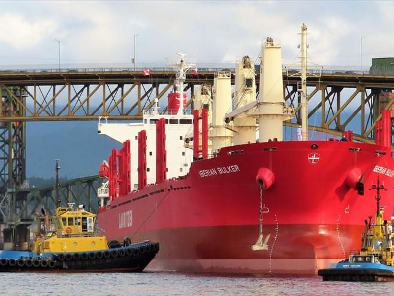 Imagem Do Navio Da Iberian Bulker