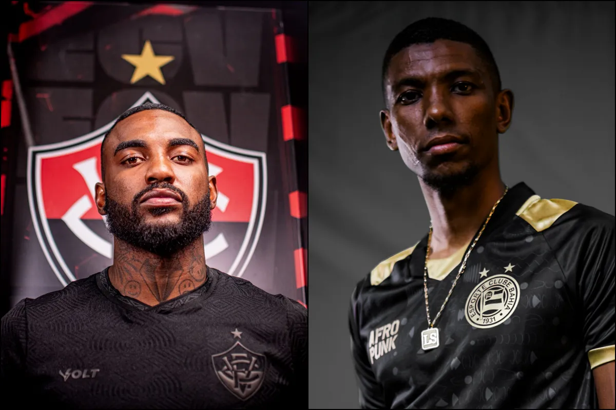 Camisas Vitória e Bahia
