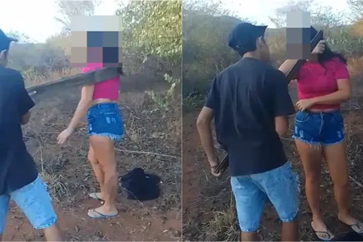 Jovem Agredida Namorada