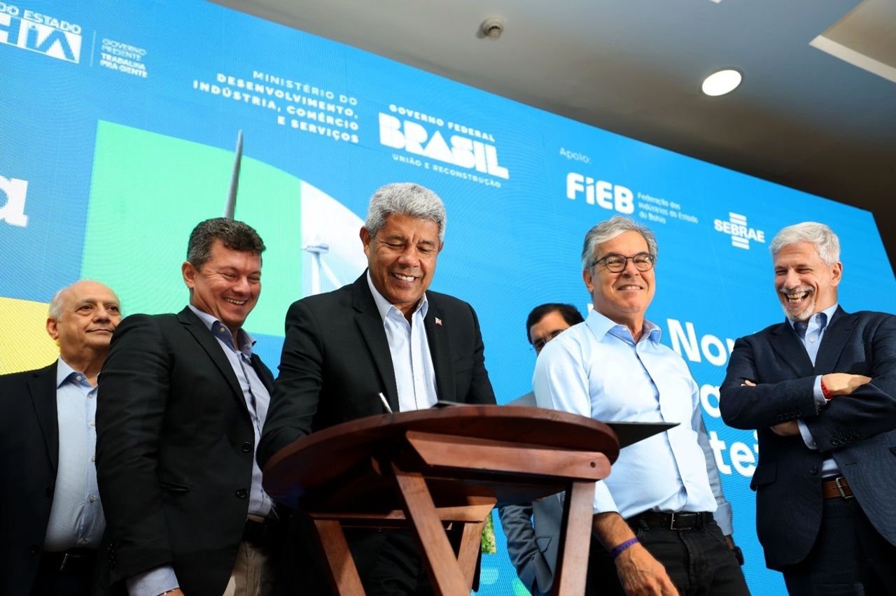 Jerônimo Rodrigues, Durante Cerimônia De Inauguração Do Escritório Da Apex Brasil Em Salvador