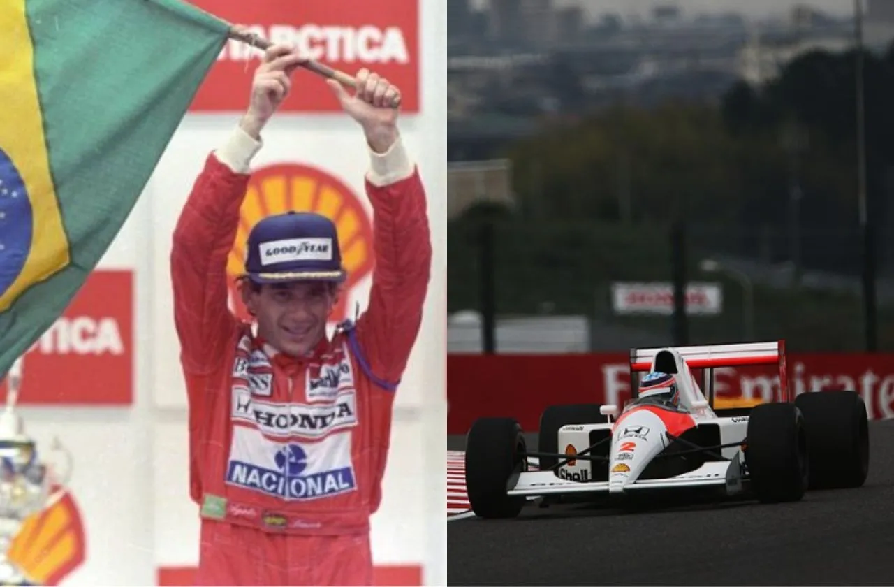 Carro da 1ª vitória de Ayrton Senna no Brasil vai a leilão; veja valor mínimo