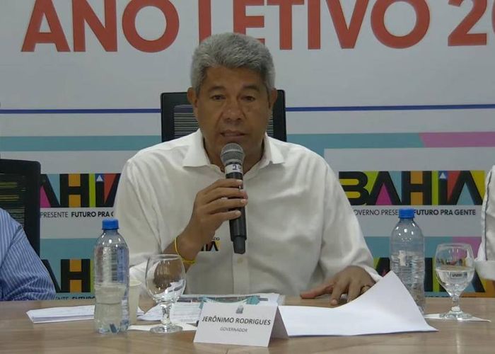 Reprodução; Jerônimo defende reprodução automática nas escolas da Bahia