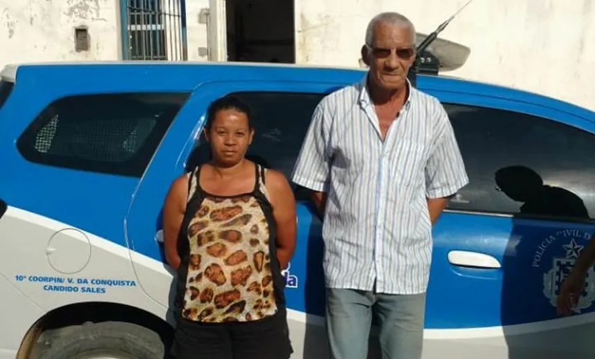 Casal suspeito de abusar criança há três anos por R$ 20 é preso na Bahia