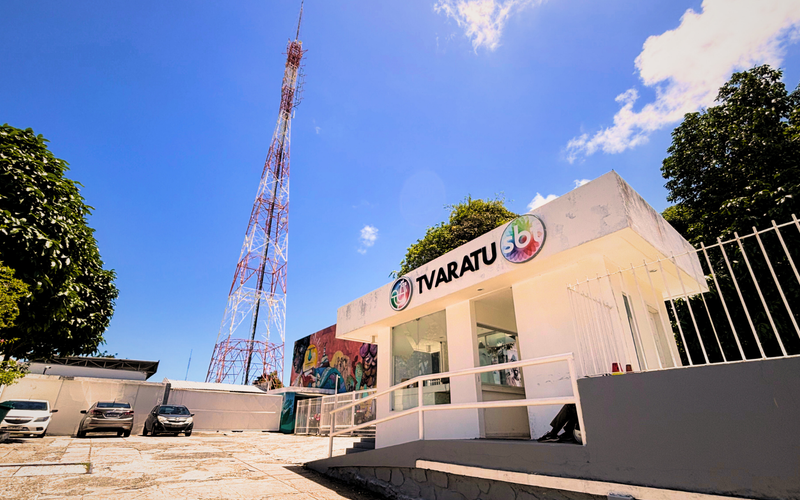 A TV Aratu (Canal 4.1) &eacute; uma emissora de televis&atilde;o brasileira sediada em Salvador e afiliada ao SBT na Bahia desde 1997/Foto: Bruna Castelo Branco&nbsp;