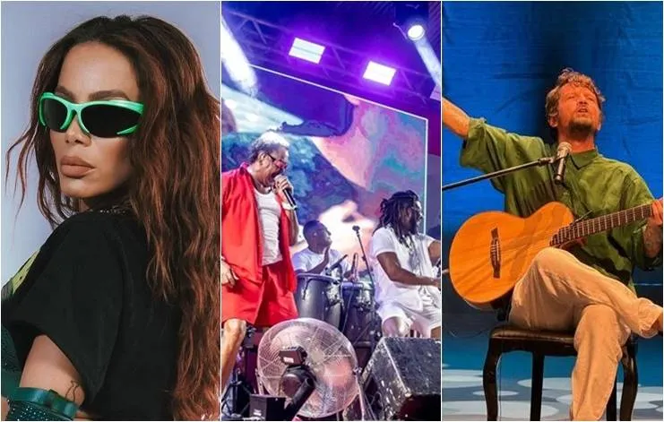 Agenda Cultural: Anitta, É o Tchan e Saulo são destaques do primeiro fim de semana de 2024 em Salvador