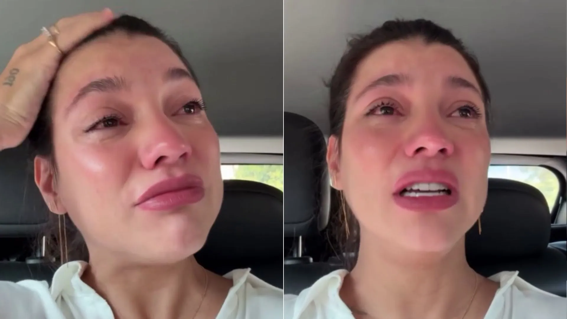 Gabi Prado se desespera após divulgar foto do filho por engano; vídeo