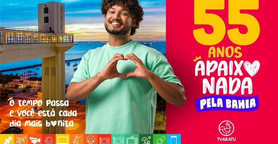 TV Aratu comemora 55 anos de informação e cultura para milhões de baianos