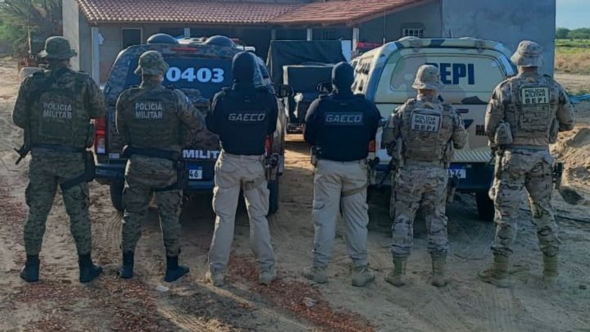 Fac&ccedil;&atilde;o do CV no norte da Bahia. Foto: MPBA