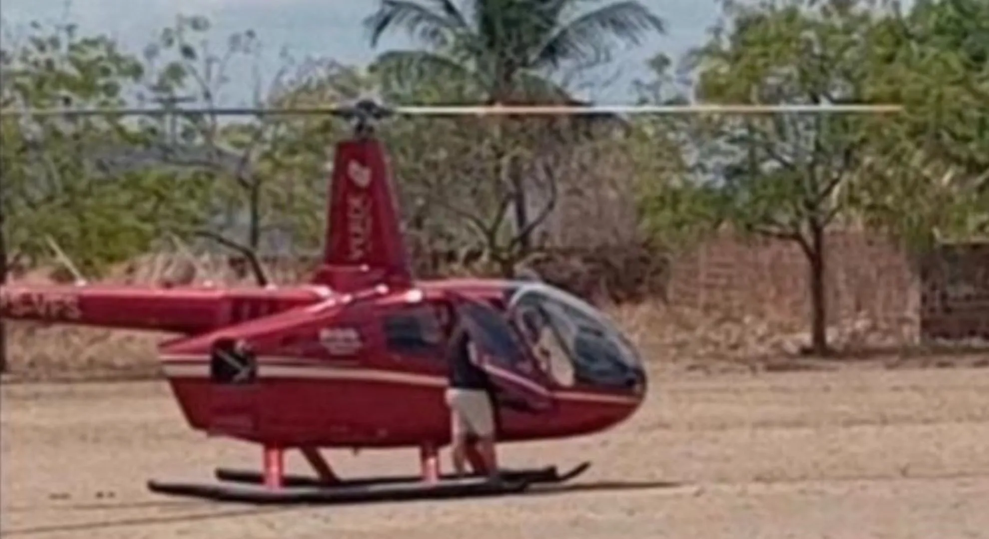 VÍDEO: passageiros de helicóptero são assaltados após pouso de emergência