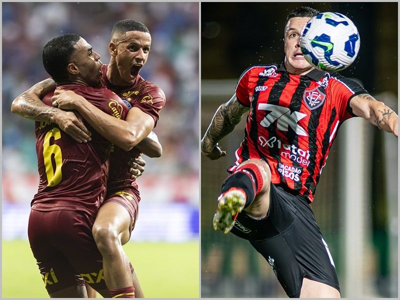 Dupla Bavi joga pelo Brasileirão, neste sábado. Fotos: Flickr | ECB / ECV