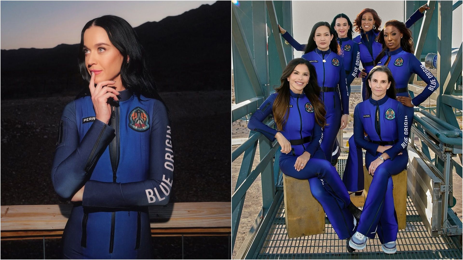 Katy Perry viaja ao espaço somente com mulheres. Foto: Redes Sociais 