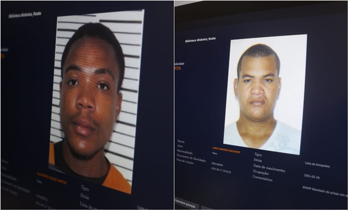 Duas pessoas são presas em menos de 24h após serem identificadas pelo ...