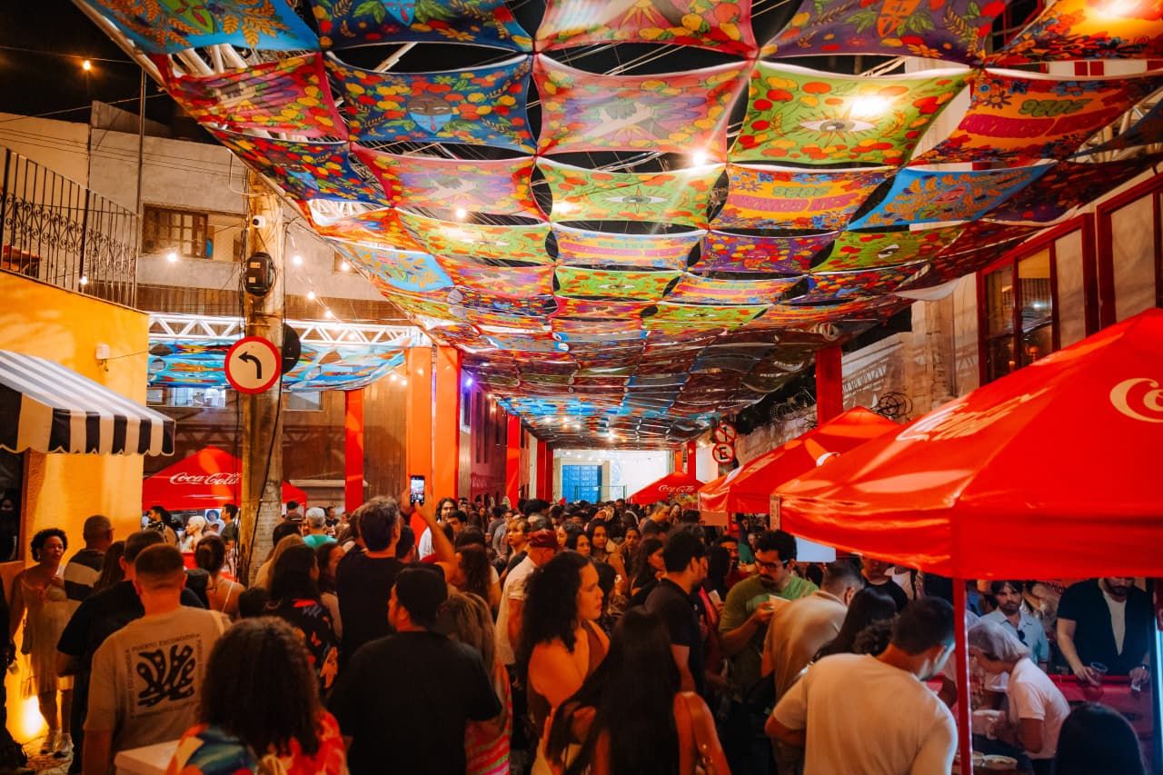 Festa De San Gennaro Durante a Noite