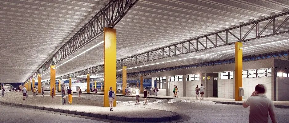 Pontos de ônibus serão realocados na Estação Pirajá