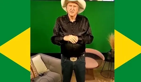 "Temos que tirar essa raça de lá", diz Sérgio Reis sobre Congresso e STF; assista