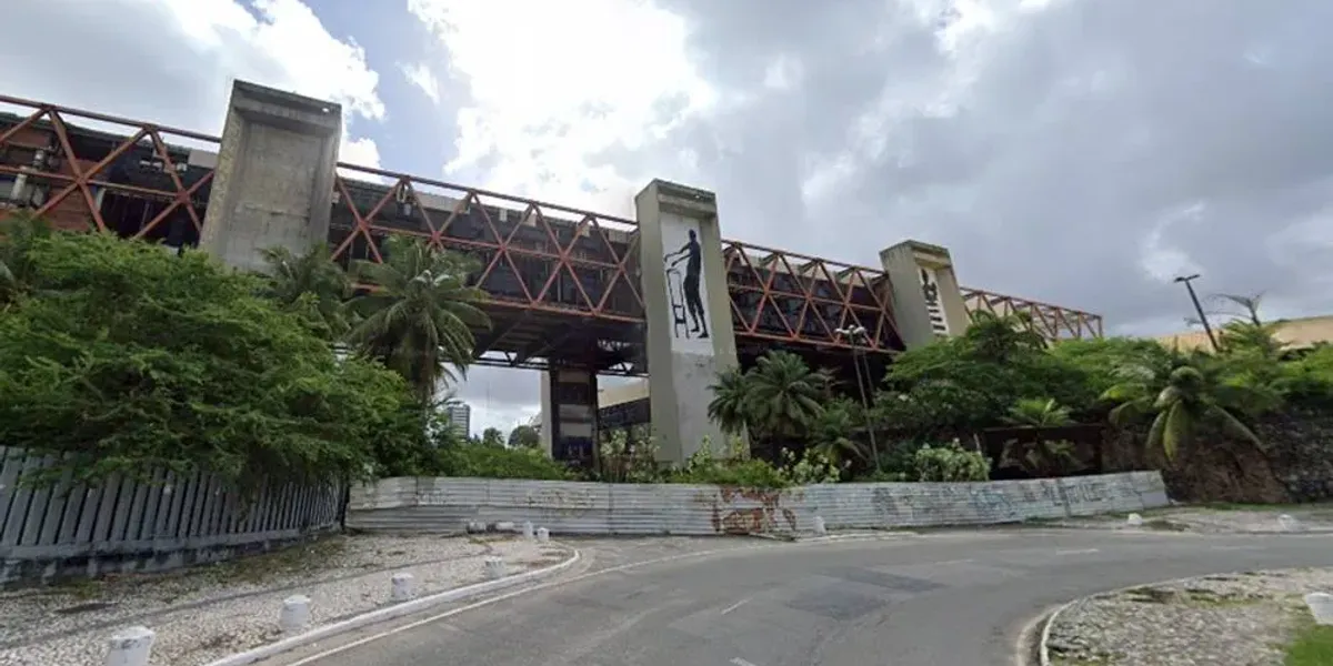 Antigo Centro de Conven&ccedil;&otilde;es de Salvador | Foto: Google Street View