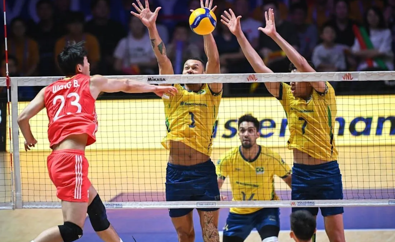 Liga das Nações. Foto: Divulgação/ Volleyball Nations League