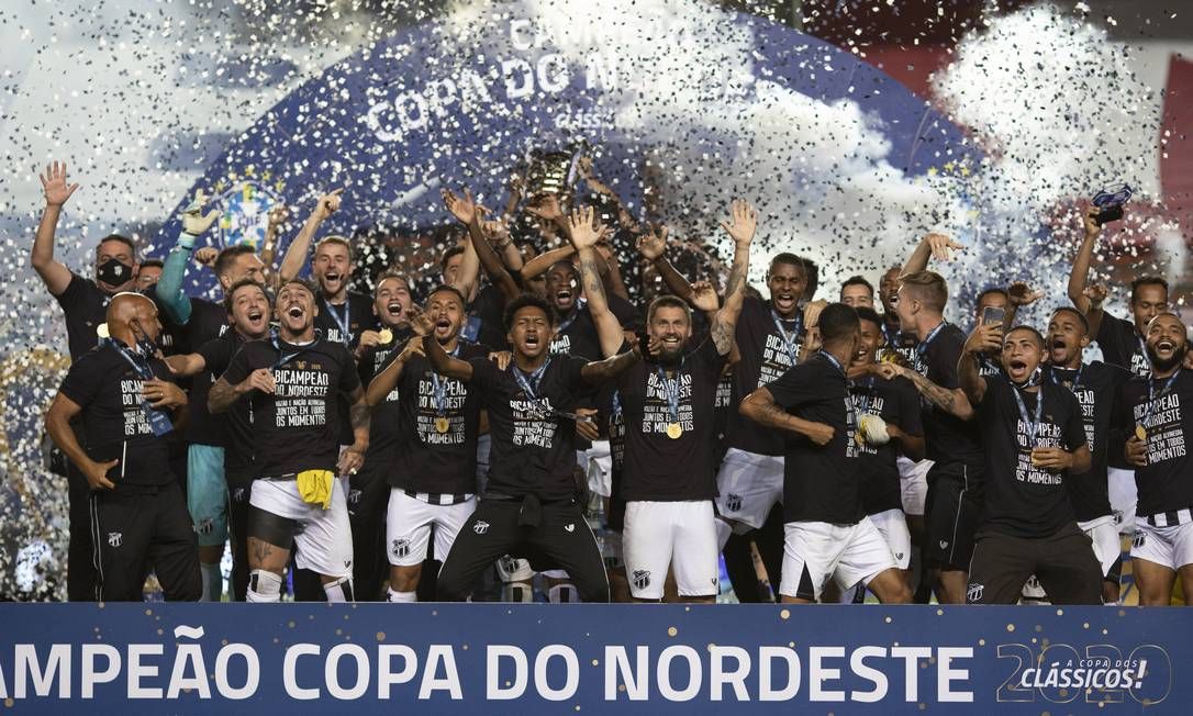 Ceará ganhou o título de 2020. Foto: Lucas Figueiredo | CBF