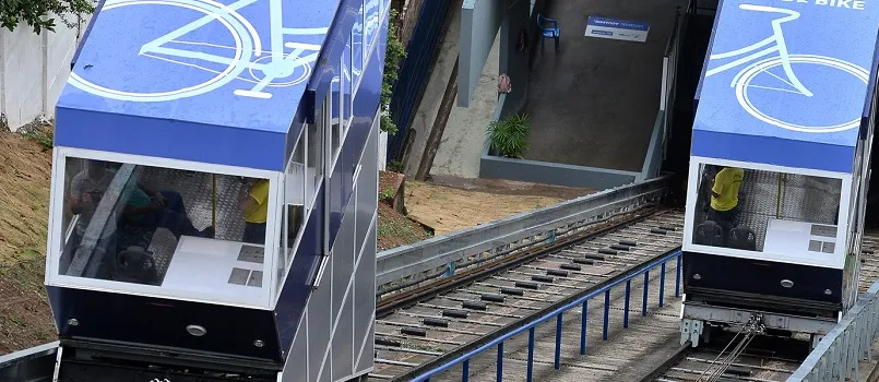 EM MANUTENÇÃO: Plano Inclinado Liberdade-Calçada está com atividades interrompidas