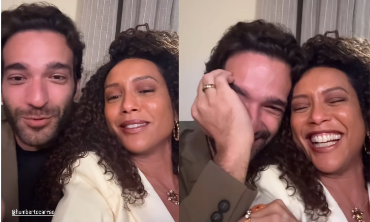 Lázaro Ramos rebate Taís Araujo sobre apelido: “Grande é outra coisa”.Foto: redes sociais | @taisdeverdade
