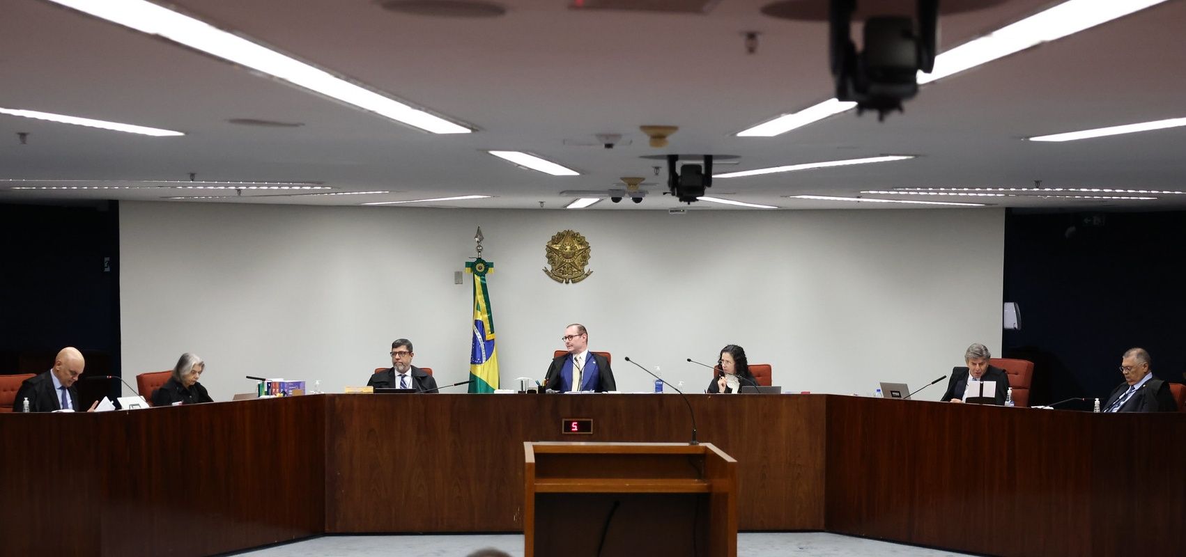O ministro Luiz Fux pediu para deixar a Primeira Turma do STF. Foto: Gustavo Moreno/STF