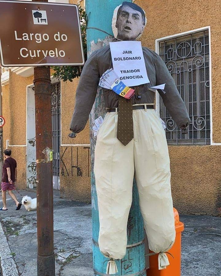 Políticos costumam ser representados constantemente, a exemplo do ex-presidente Jair Bolsonaro. Foto: X