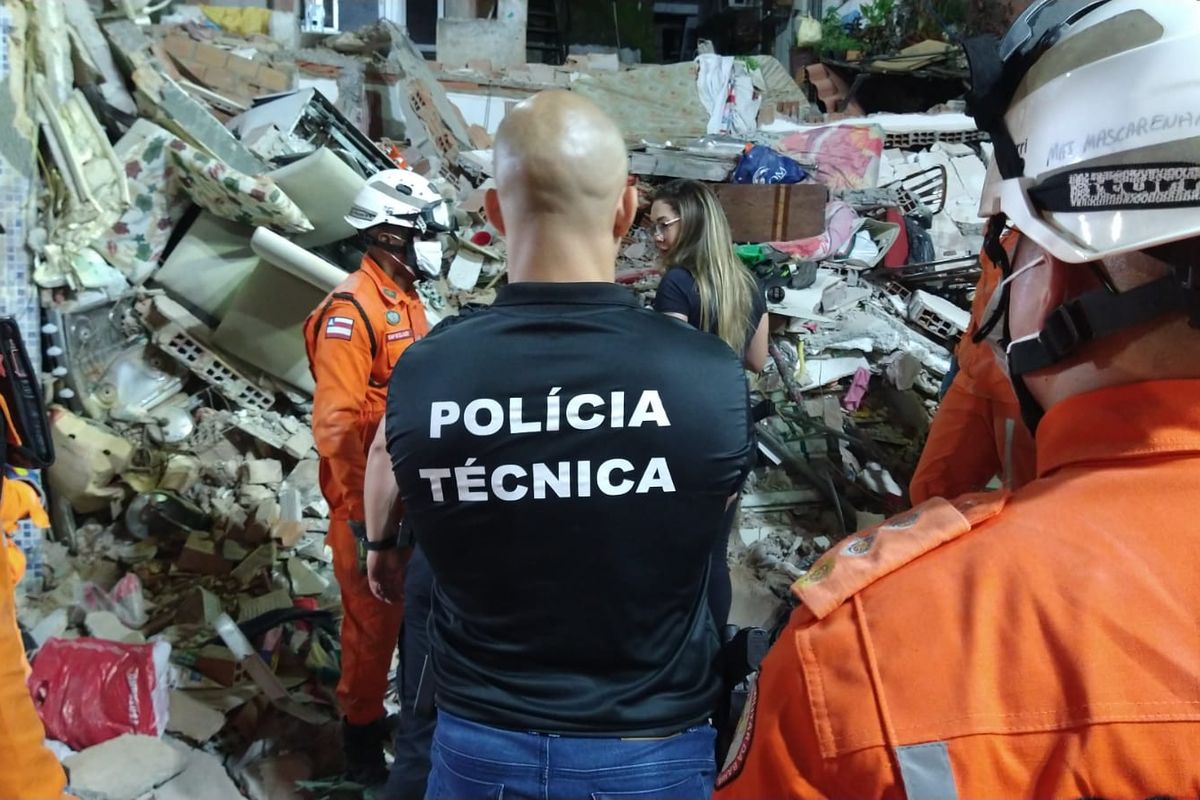 Bombeiros resgatam 3&ordf; v&iacute;tima fatal. Foto: Divulga&ccedil;&atilde;o | CBMB