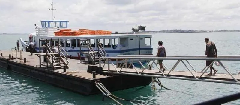MARÉ BAIXA: Travessia Salvador-Mar Grande para no final da manhã deste domingo