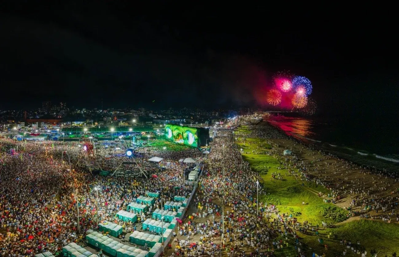 Confira ordem das atrações do Festival Virada Salvador 2026