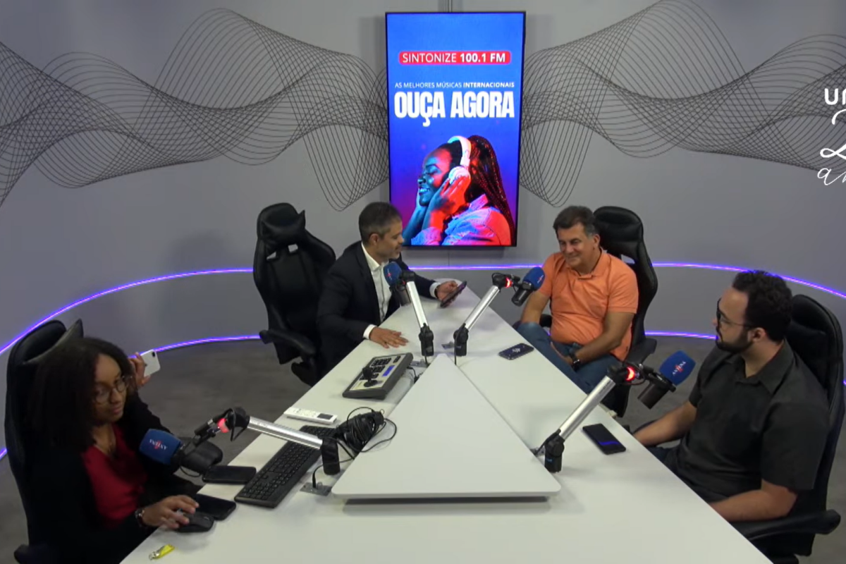 Fábio Mota falou sobre o 2026 do Vitória no Linha de Frente. Foto: Linha de Frente