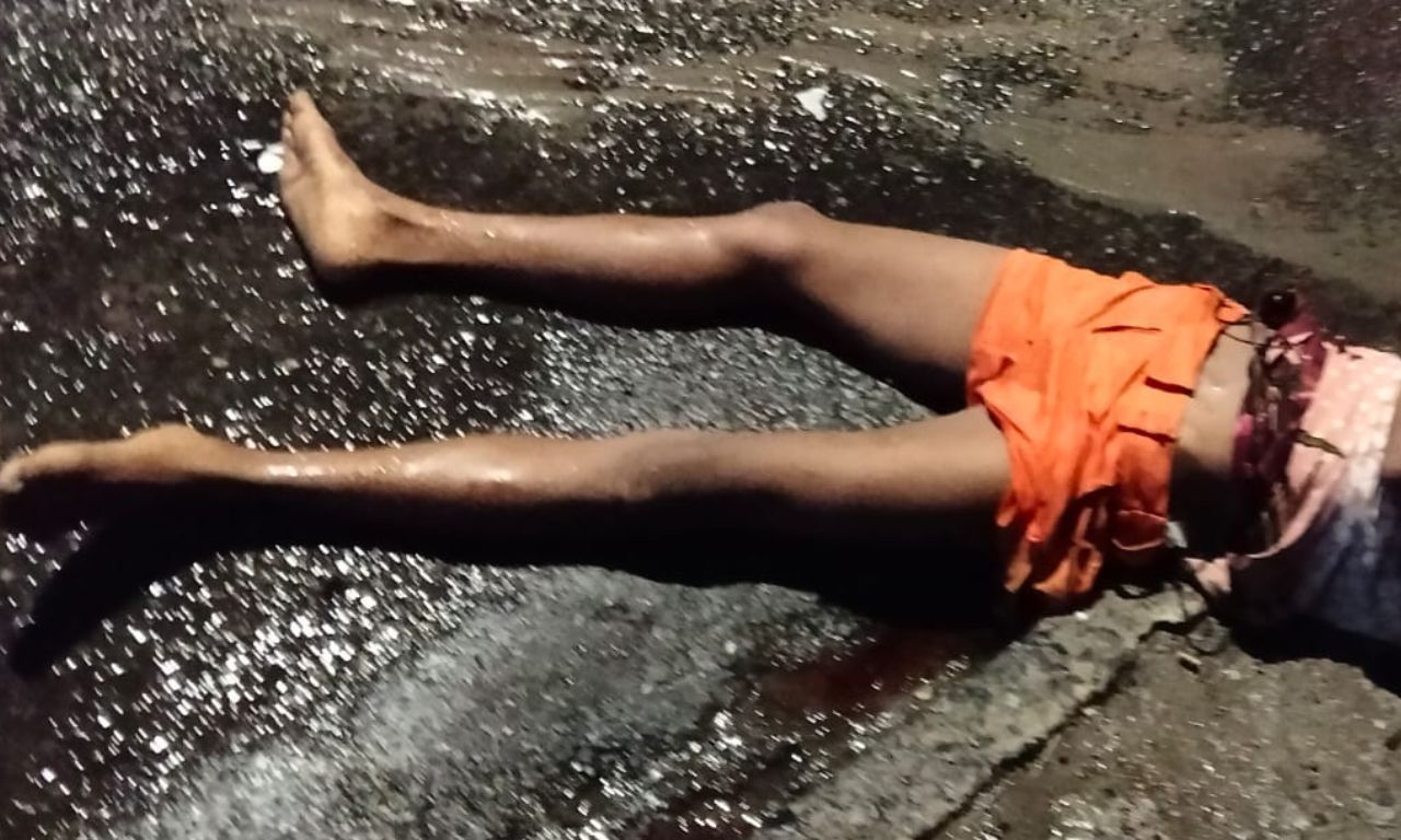 Corpo de mulher encontrado em Tancredo Neves. Foto: redes sociais