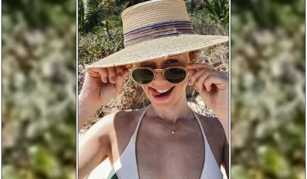 Mariana Ximenes posa de topless para a lente do namorado Victor Collor; confira 