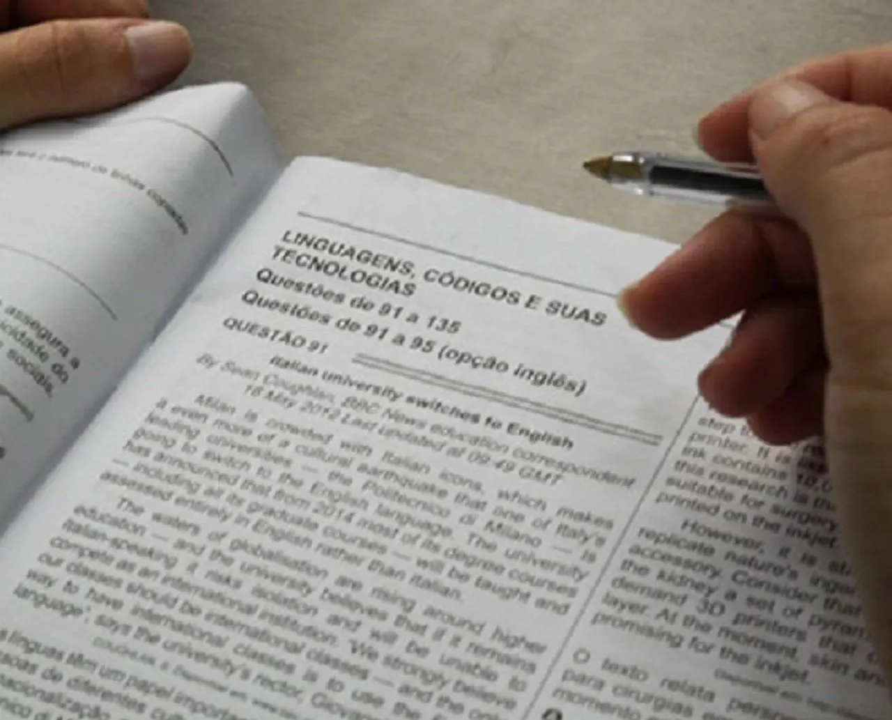 Gabarito oficial do Enem 2023 será divulgado até dia 24 de novembro
