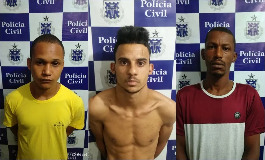 Três suspeitos são capturados durante megaoperação em Valença