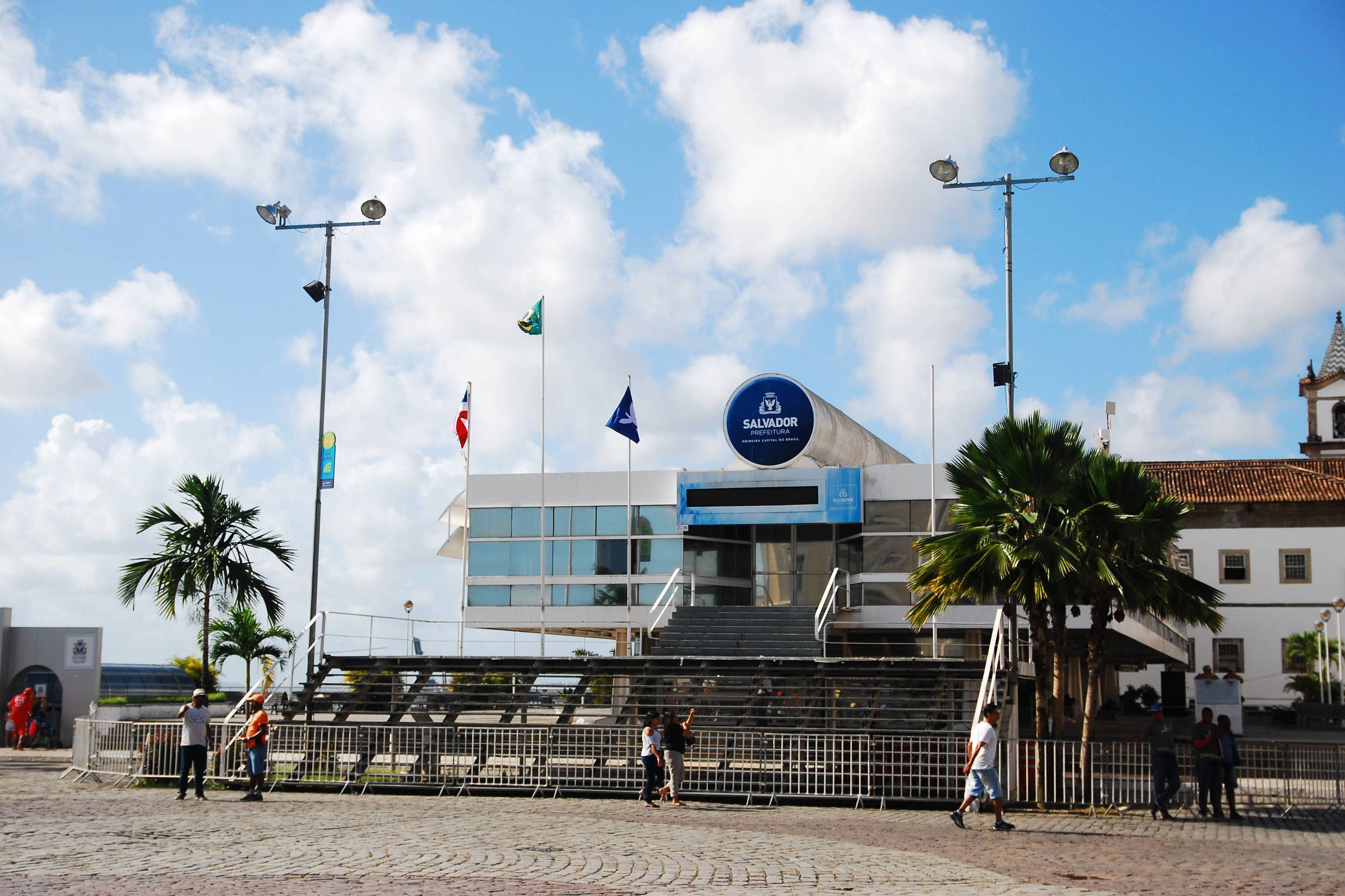 Foto Da Fachada Do Pr&eacute;dio Da Prefeitura Municipal De Salvador   Divulga&ccedil;&atilde;o