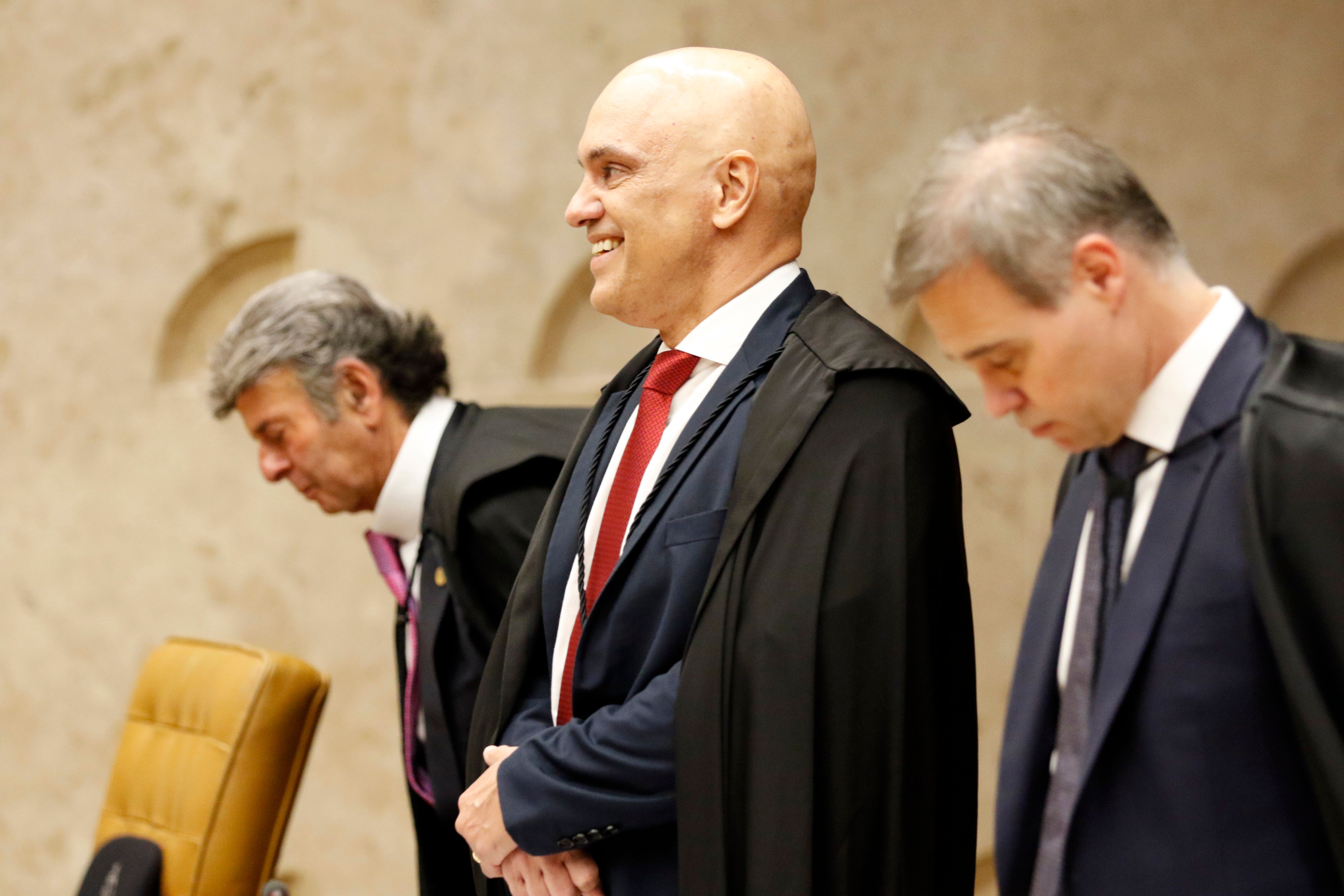  O julgamento será conduzido pela Primeira Turma, composta por Alexandre de Moraes, Flávio Dino, Cristiano Zanin, Cármen Lúcia e Luiz Fux. | Foto: Bruno Peres/Agência Brasil