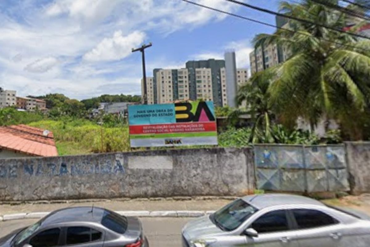 Subesta&ccedil;&atilde;o do metr&ocirc; ser&aacute; em terreno pr&oacute;ximo ao CSU de Narandiba. Foto: Ilustra&ccedil;&atilde;o | Google Maps