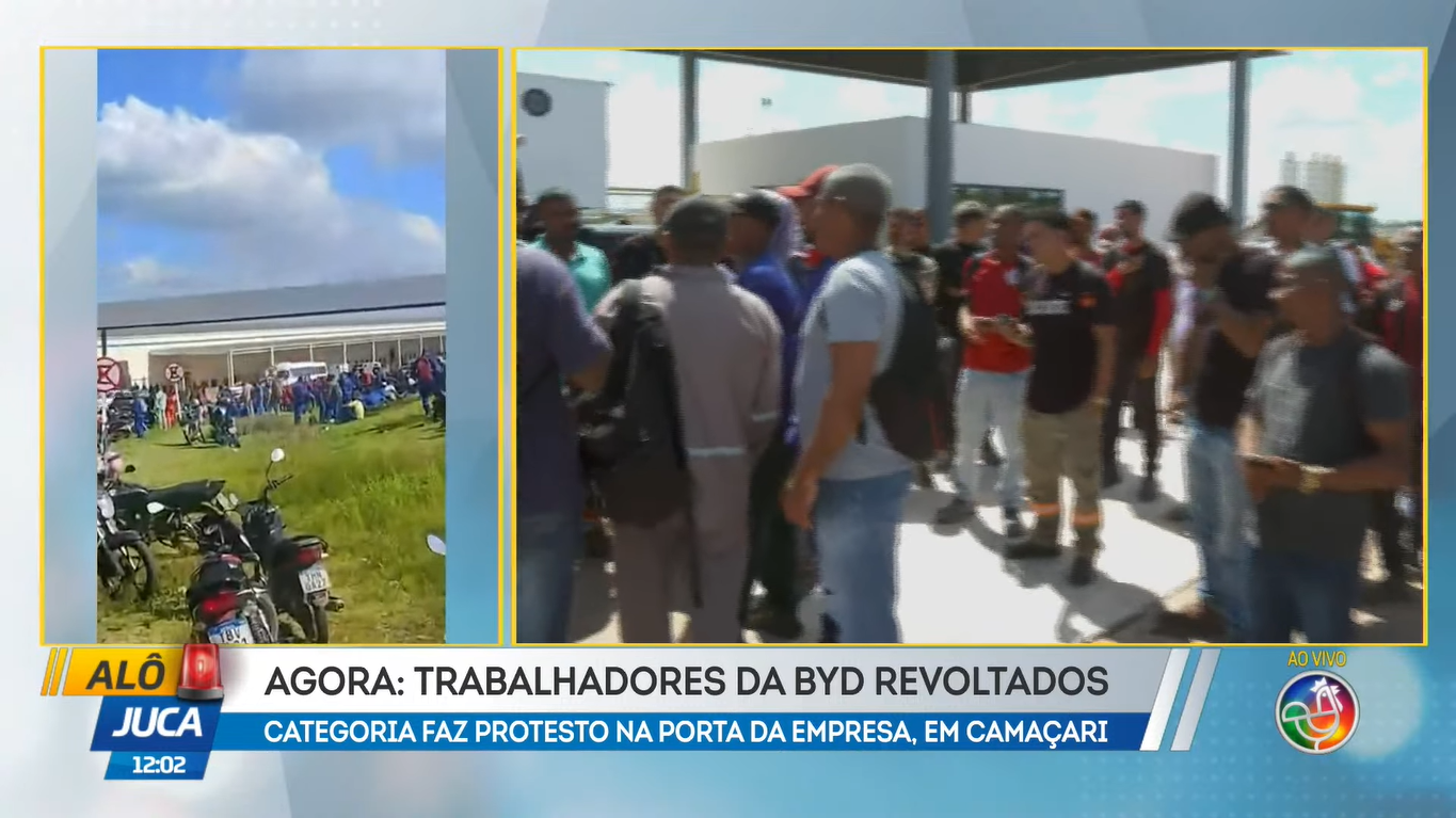 Protesto Byd Cama&ccedil;ari