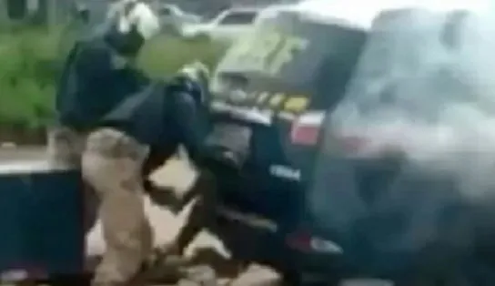 PRF divulga esclarecimento sobre a morte do homem sufocado no porta-malas da viatura; "conduta isolada" 