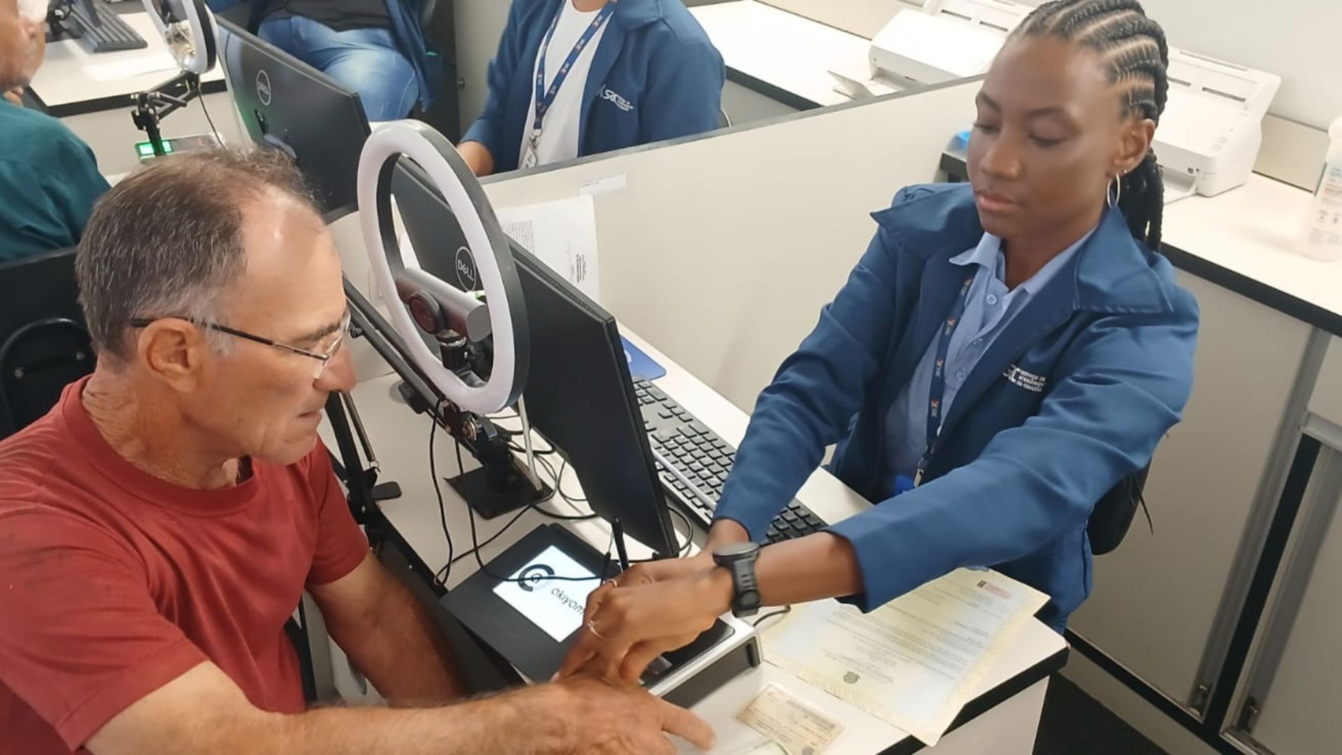 Atendimento exclusivo para idosos no SAC. Foto:  Ascom Saeb 