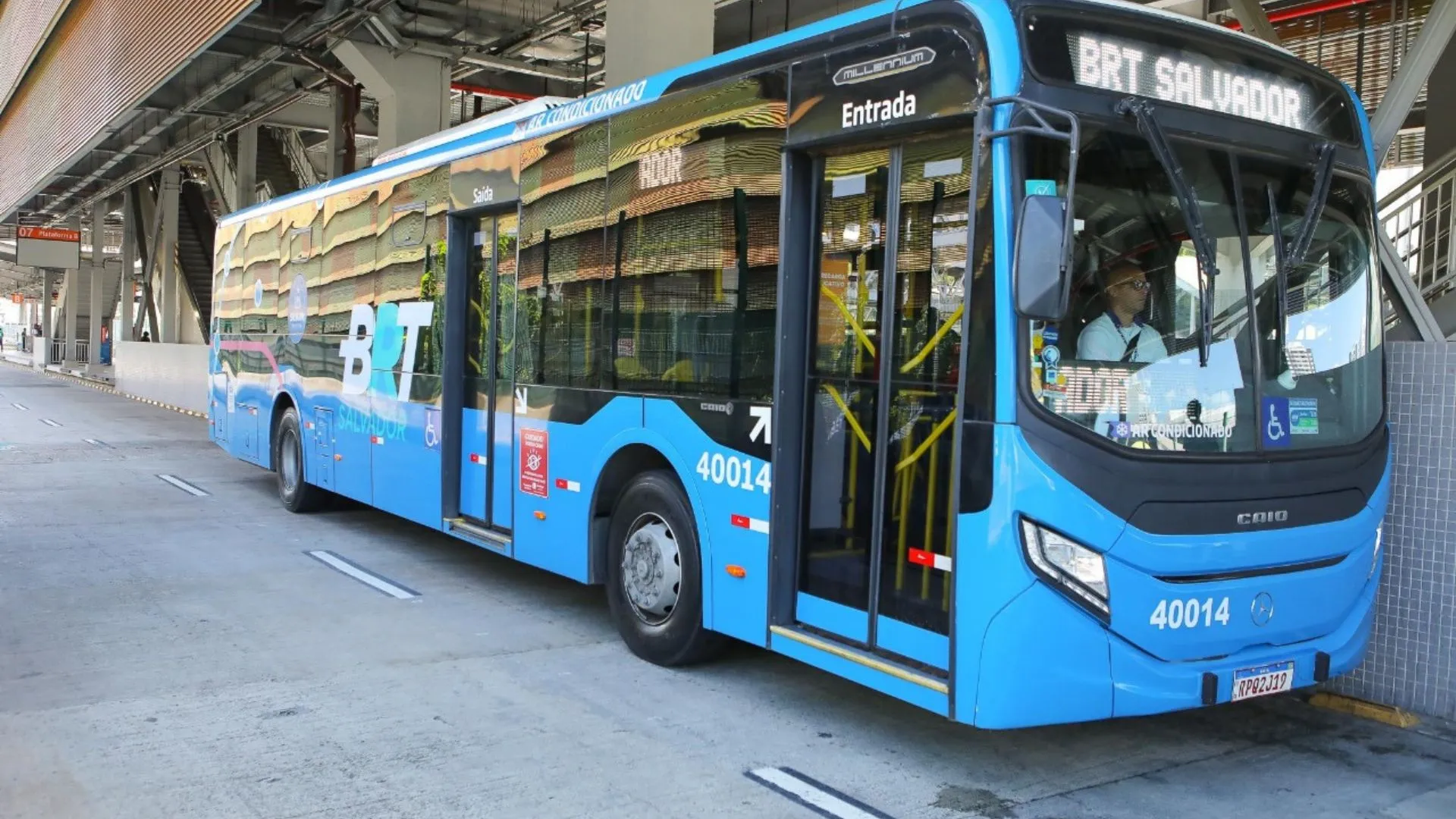 BRT Salvador sofre alterações. Foto: Lucas Moura/ Secom PMs