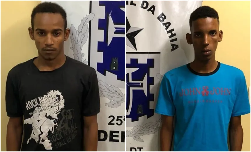 CRIME: Dupla responsável pelo assassinato de rival é presa em Dias D’Ávila
