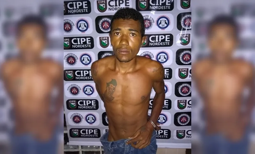 OPERAÇÃO VARREDURA: Acusado de tráfico é preso em Cícero Dantas em ação da Cipe