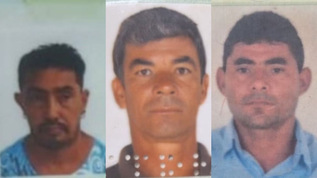 Carlindo, Antoniel e Alberto tamb&eacute;m morreram no acidente. Foto: Reprodu&ccedil;&atilde;oe