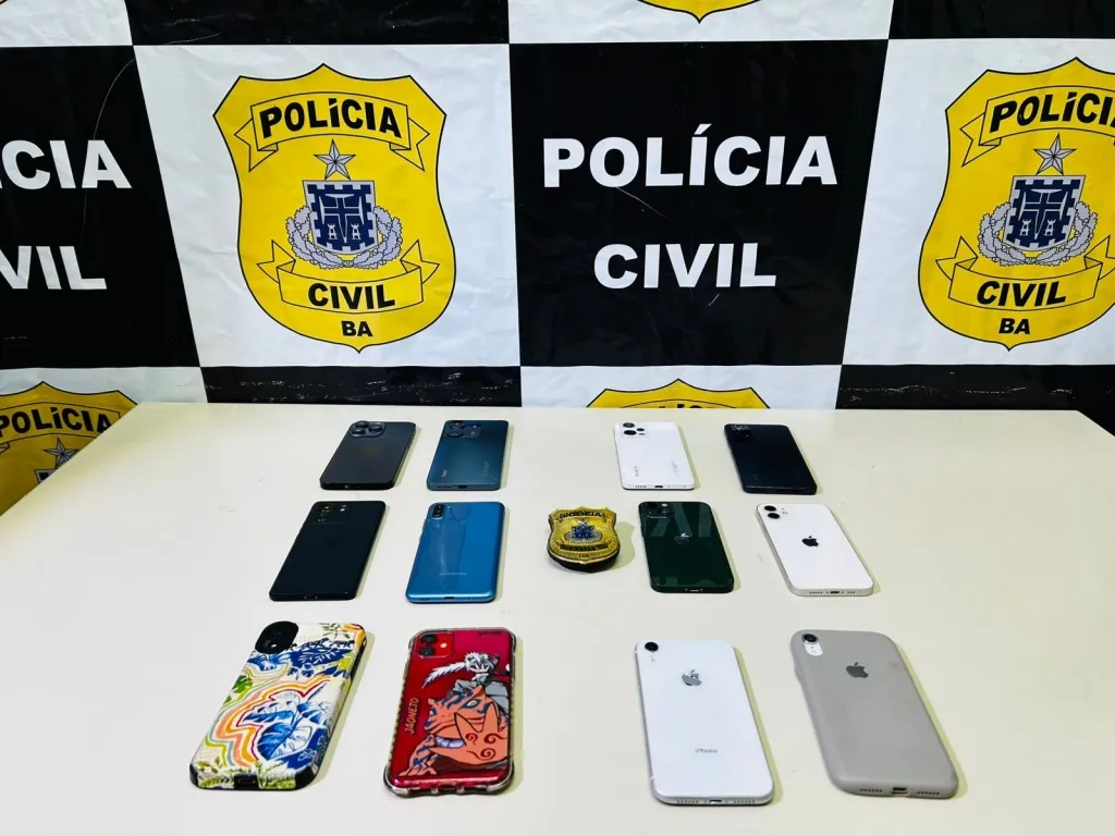 Homem é preso com R$ 40 mil em celulares furtados no sudoeste